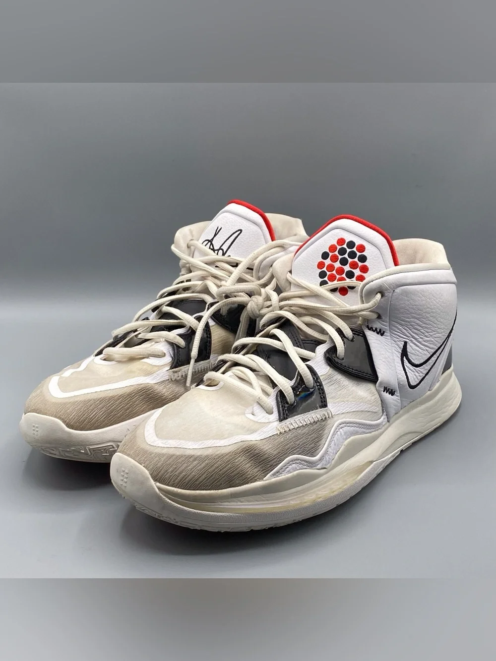 Nike Kyrie 8 Infinity White Black University Red